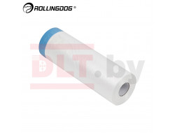 Укрывное полотно на малярной ленте Rollingdog WASHI-SHIELD 8мкм, 280см x 15м, арт.81520