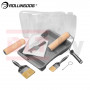 Набор малярный Rollingdog SUPER-MICRO (11 предметов), конус, серия Professional, арт.70302