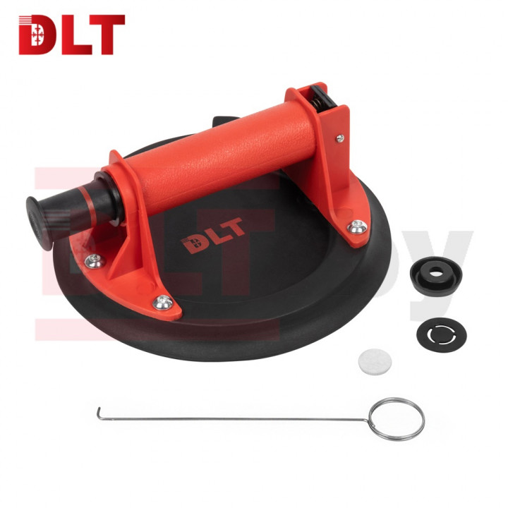 Присоска помповая DLT VST-10 для гладкой и среднерельефной поверхности, Ø8 дюймов, арт.4380