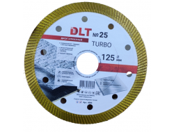 Диск алмазный DLT №24, TURBO, 125мм, арт 4283
