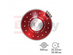 Алмазный диск BIHUI B-TURBO, 200мм, арт.DCDT200