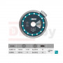 Алмазный диск BIHUI SUPER THIN TURBO, 125мм, арт.DCBN5