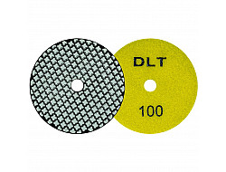 АГШК DLT №3, сверхгибкие, для сухой шлифовки,  #100, 100мм
