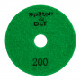 Гальванический алмазный гибкий шлифовальный круг DLT&9plitok, #200, 100мм, Премиум класс