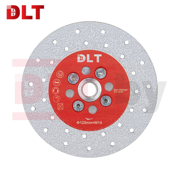 Универсальный шлифовально-отрезной алмазный диск DLT №10 VACUUM