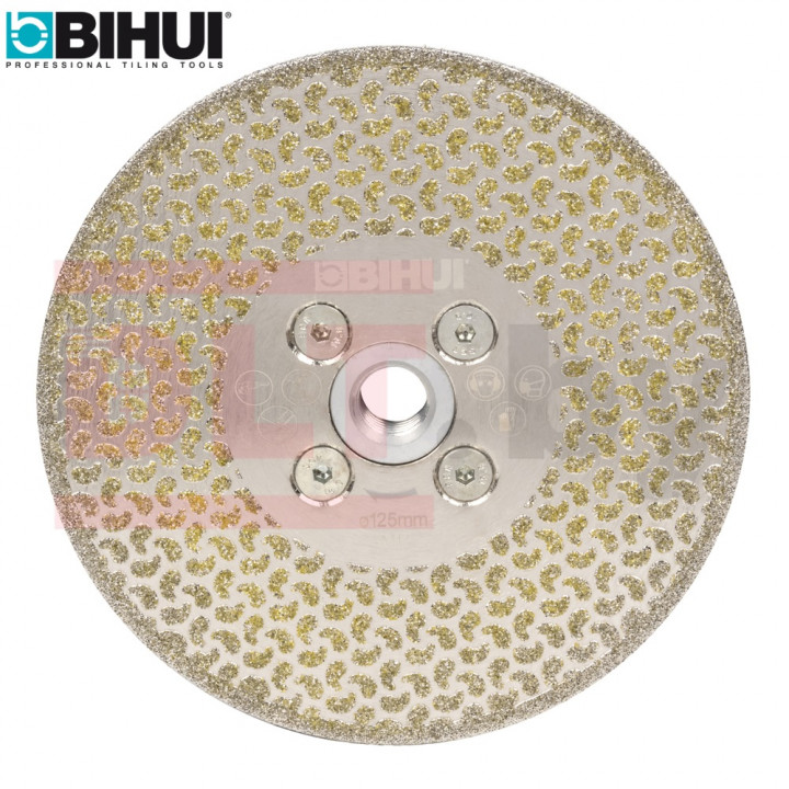 Универсальный шлифовально-отрезной алмазный диск  BIHUI GALVANIC, DCWME5