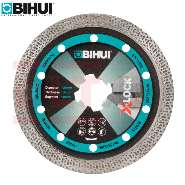 Алмазный диск BIHUI B-MAGIC, X-LOCK, 125мм, DCXW125