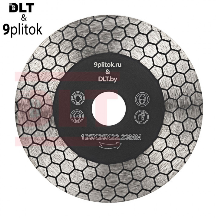 Алмазный диск для заусовки плитки под 45°, 9plitok&DLT №2