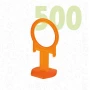 Зажим (СВП) Кольцо (1,5 мм) 500 шт ПЛАСТИК РУСИ, арт.1235