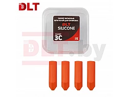 Набор запасных шпателей для DLT Silicone, (размер 3С) ОРАНЖЕВЫЕ, арт.1586