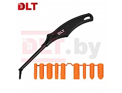 Набор шпателей для силикона DLT Silicone, комплект 9 насадок, арт.1581