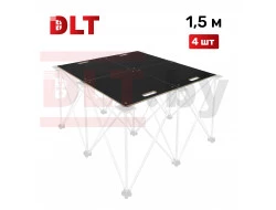 Набор столешниц для подстолья DLT Сороконожка 1,5м старой версии (4шт), арт.2601