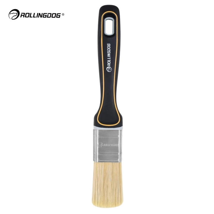 Кисть Rollingdog DUAL-PRO 35мм, прямой срез, синтетика, серия Elite, арт.10453