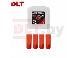 Набор запасных шпателей для DLT Silicone, (размер 4С-red), КРАСНЫЕ, арт.1753