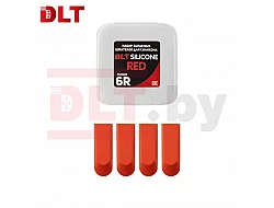Набор запасных шпателей для DLT Silicone, (размер 6R-red), КРАСНЫЕ, арт.1756