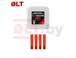 Набор запасных шпателей для DLT Silicone, (размер 6-red), КРАСНЫЕ, арт.1757