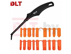 Набор шпателей для силикона DLT Silicone, комплект 18 насадок, арт.1744