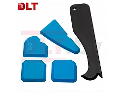 Шпатели для силиконовых герметиков DLT, набор 5шт, арт.1733