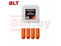 Набор запасных шпателей для DLT Silicone, (размер 6R), ОРАНЖЕВЫЕ, арт.1747
