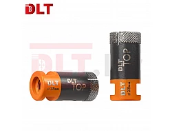 Коронка алмазная для керамогранита и камня DLT TOP, 28мм, арт.2097