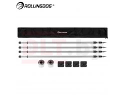 Набор распорных штанг для пылезащитного барьера Rollingdog 140-330см (7предметов), серия Professional, арт.40085