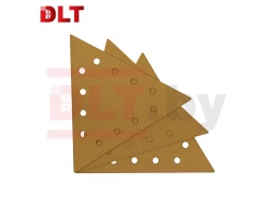 Треугольник шлифовальный DLT GrandFlex GOLD, P80, 285мм, 10шт, (на бумаге, оксид алюминия), арт.3489