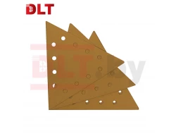 Треугольник шлифовальный DLT GrandFlex GOLD, P120, 285мм, 10шт, (на бумаге, оксид алюминия), арт.3490