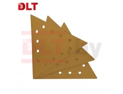 Треугольник шлифовальный DLT GrandFlex GOLD, P150, 285мм, 10шт, (на бумаге, оксид алюминия), арт.3491