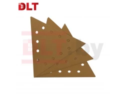 Треугольник шлифовальный DLT GrandFlex GOLD, P220, 285мм, 10шт, (на бумаге, оксид алюминия), арт.3493