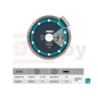 Алмазный диск BIHUI THIN TURBO, 115мм, арт.DCBT115