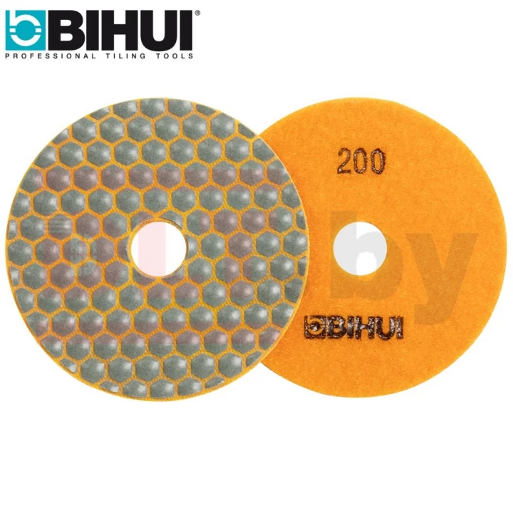 Алмазный гибкий круг (черепашка) BIHUI Ø100мм, #200, арт.DPP420