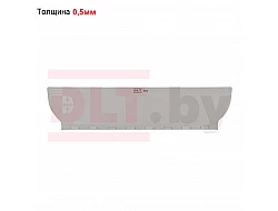 Лезвие для шпателя DLT Finish, толщина 0,5мм, 120см, арт.1378