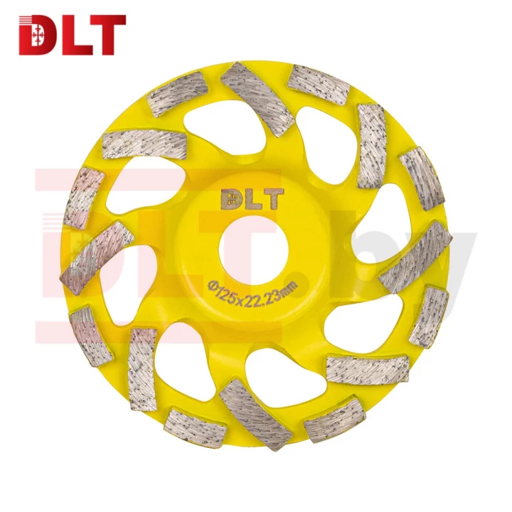Диск алмазный (алмазная чашка) DLT, 125мм FAN Standard, арт.1418