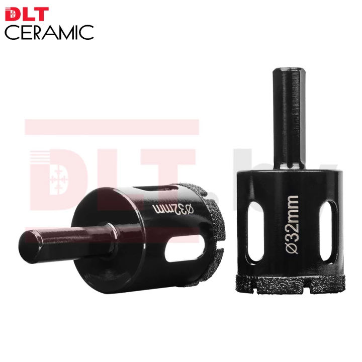 Алмазная коронка по плитке и керамограниту DLT CERAMIC, 32мм, арт.0671