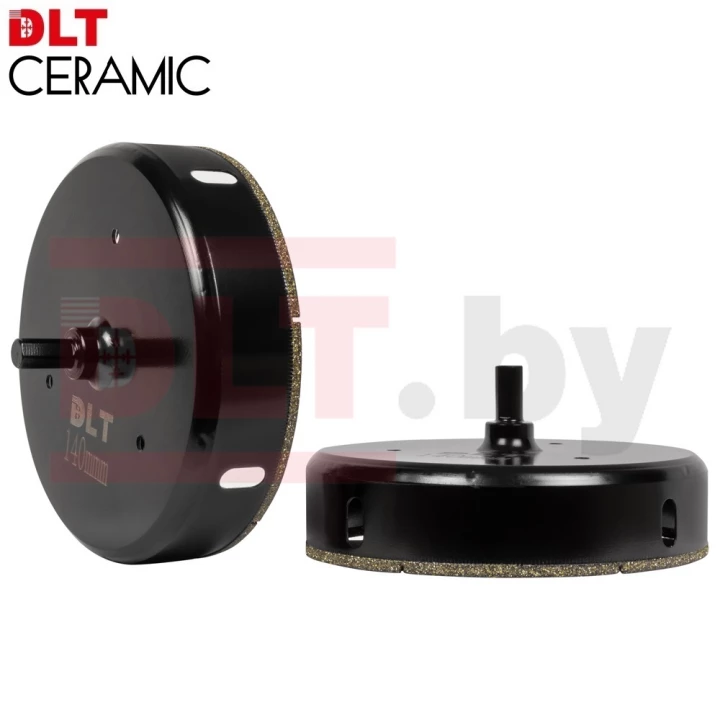 Алмазная коронка по плитке и керамограниту DLT CERAMIC, 140мм, арт.1042