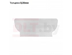 Лезвие для шпателя DLT Finish SILVER, толщина 0,35мм, 20см, арт.0749