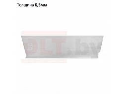Лезвие для шпателя DLT Finish SILVER, толщина 0,5мм, 30 см, арт.0755*