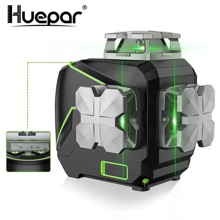 Уровень лазерный Huepar S03CG, арт.0181
