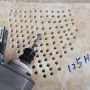 Коронка алмазная DLT&9plitok, ПРЕМИУМ класс, вакуумная пайка, 120мм, арт.0254