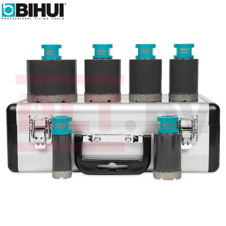 Набор алмазных коронок BIHUI, арт.DBDMS6 