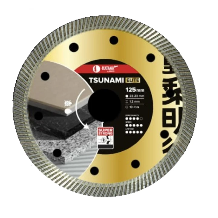 Диск алмазный КАТАNА Tsunami ELITE  125мм, арт.4377